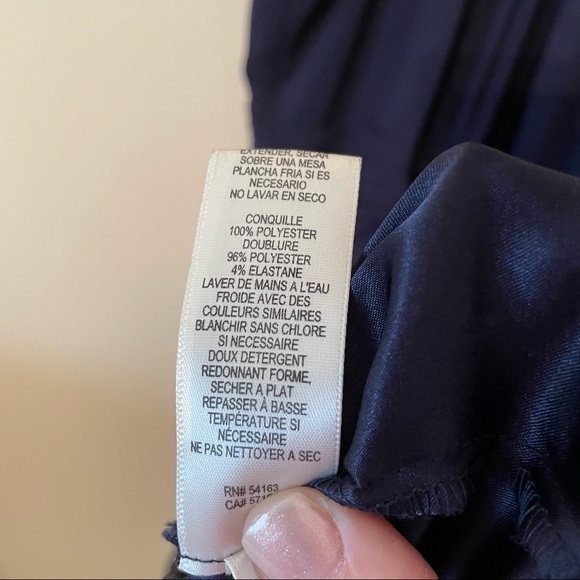 Eliza J Beaded Halter Tiered Chiffon Gown - Picture 9 of 10